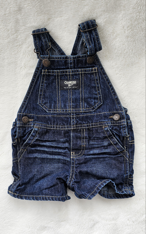 Denim Baby Overall Romper