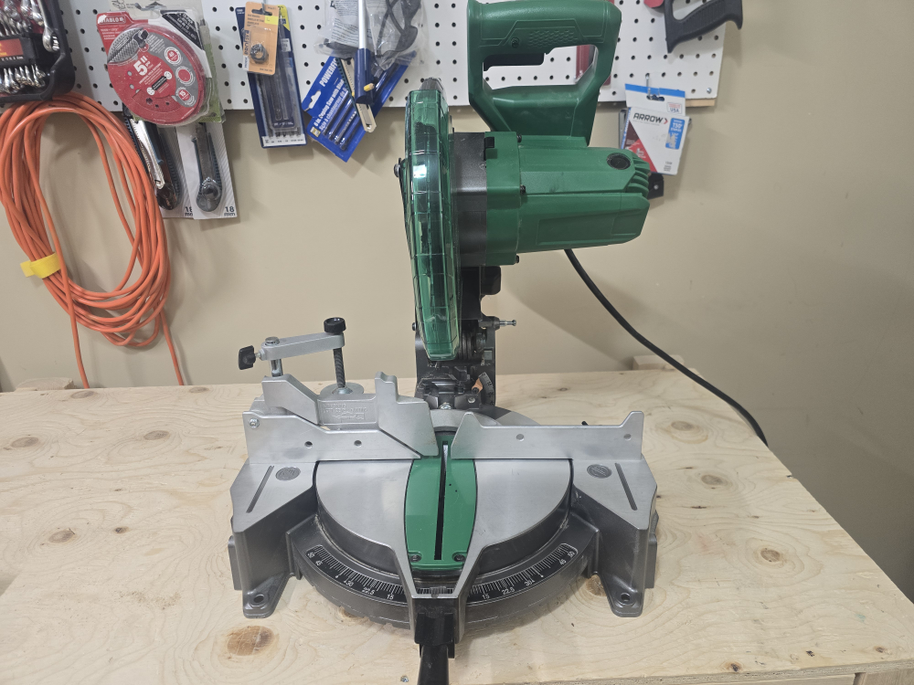 10 inch  single bevel Metabo HPT Compound Mitre Saw - photo 2