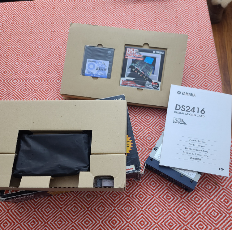 Yamaha DS2416 Digital Recording Card with Audio Expansion Bay. - photo 4