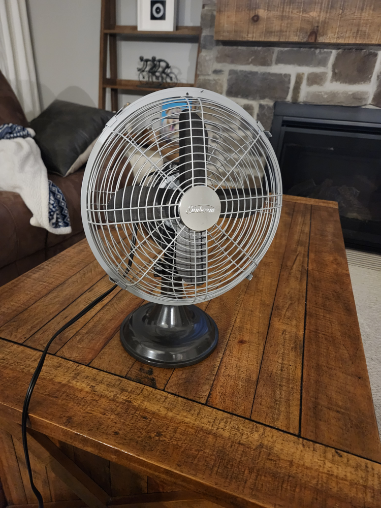 Sunbeam Designer Table Fan - Gently Used