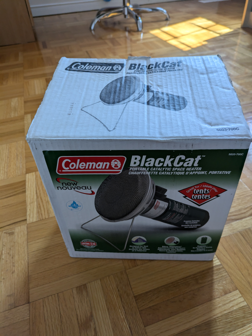 Coleman portable space heater (uses gas) - photo 2