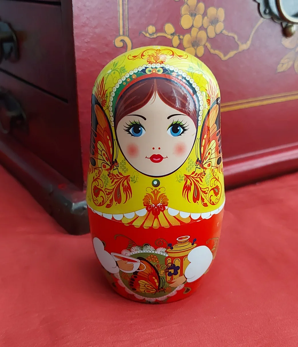 🆕Matryoshka Nesting Doll Manicure Set with box image indicator(2)
