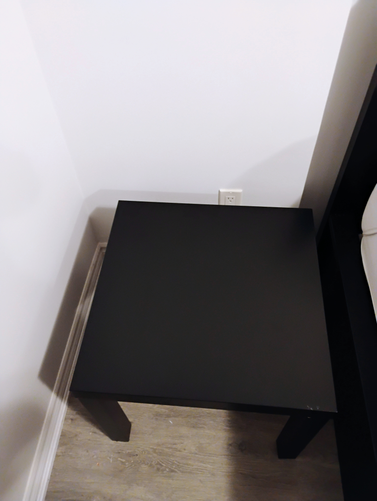 Black Side Table