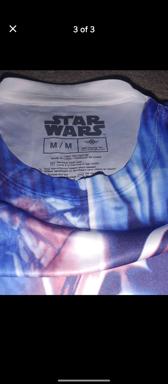 Star Wars and Marvel Men's Medium T-Shirts (2) - photo 3