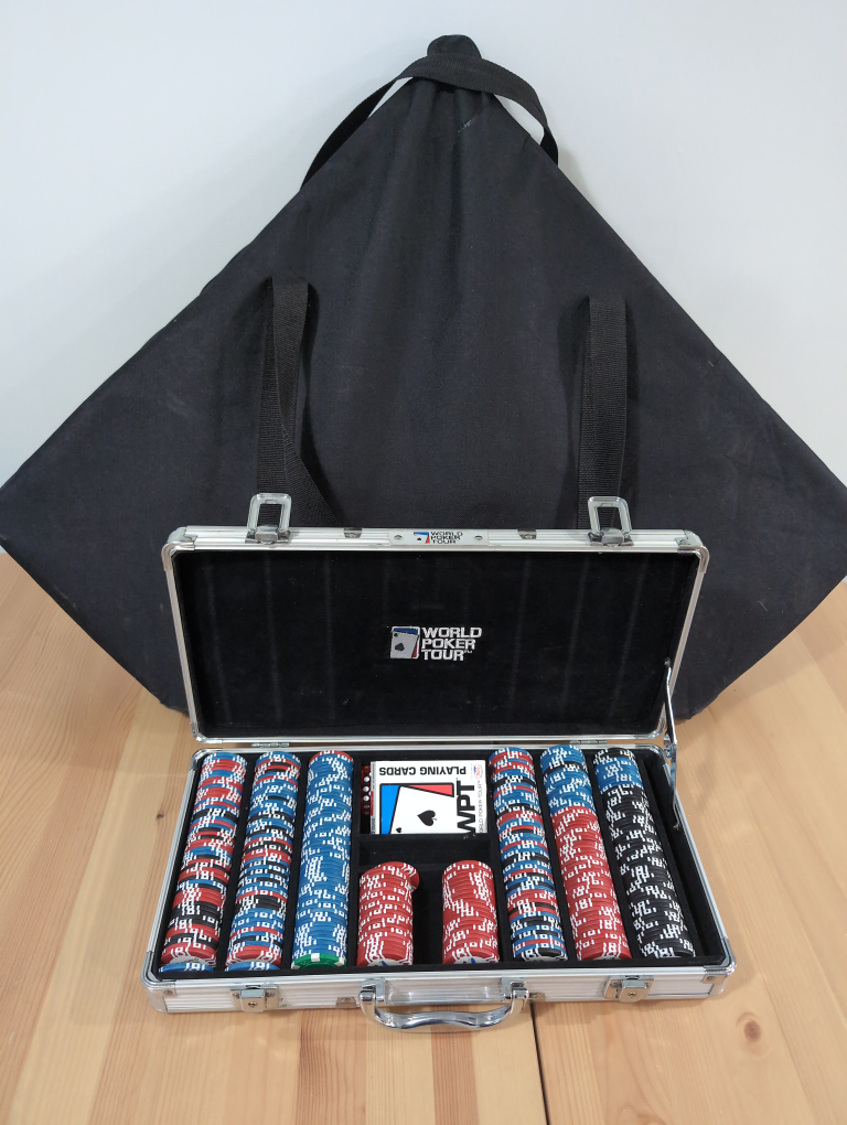 World Poker Tour Aluminum Poker Chip Case