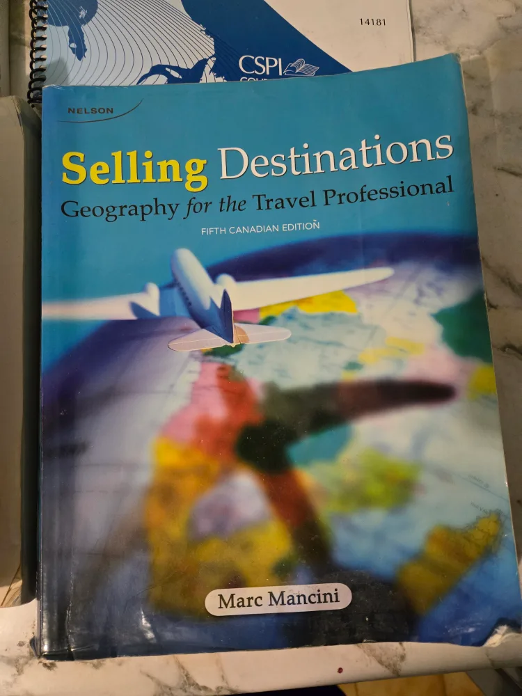 Humber Travel Tourism management program text books image indicator(2)