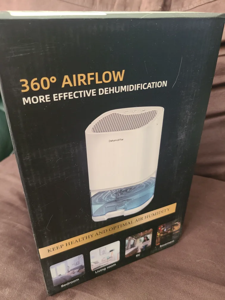 Mini Dehumidifier 360° Airflow, 350sq ft image indicator(3)