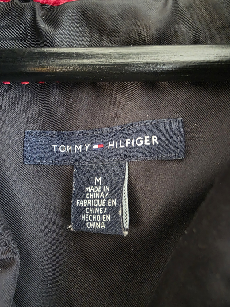 Tommy Hilfiger Black Puffer Coat - Size Medium - photo 2