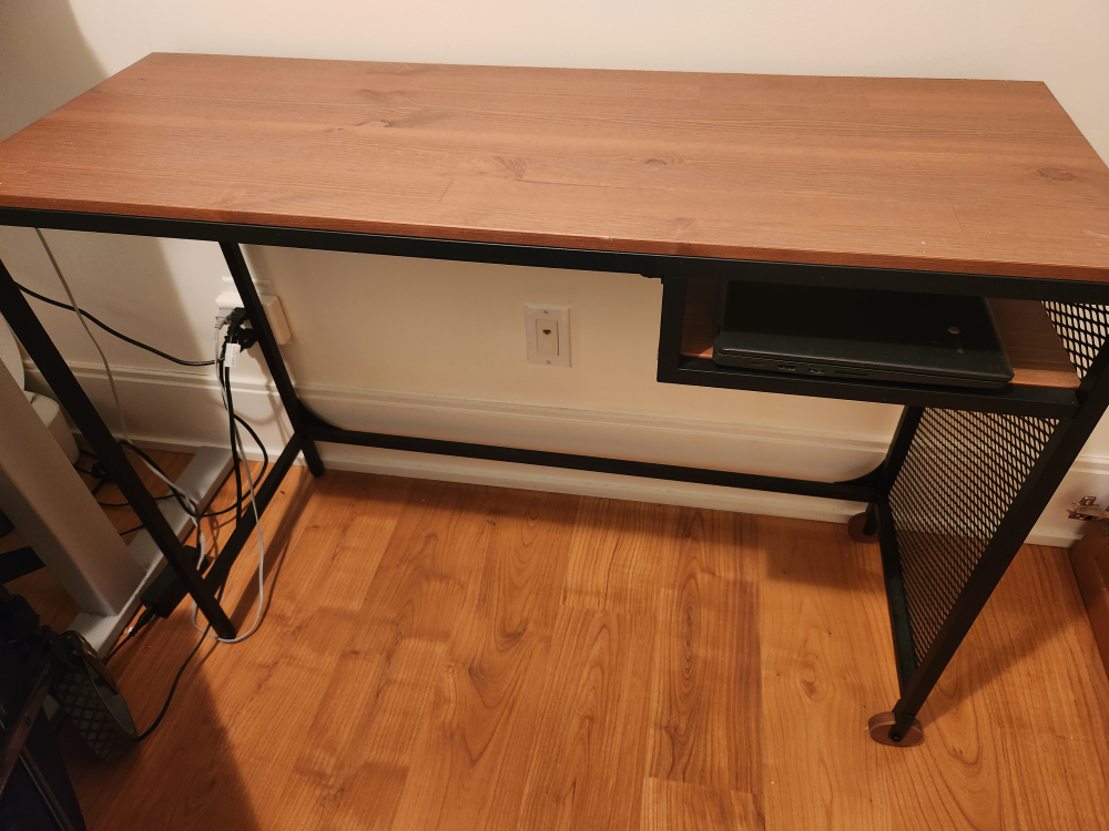 IKEA FJÄLLBO Laptop Table - Black, Brown - photo 4
