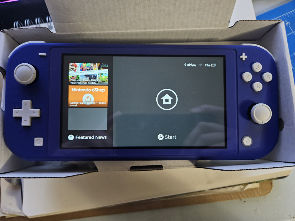 Nintendo Switch Lite (Blue) - photo 3