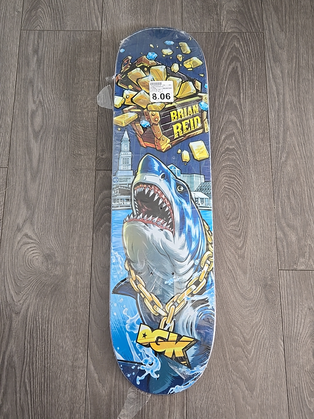 DGK Brian Reid 8.06" Skateboard Deck - New
