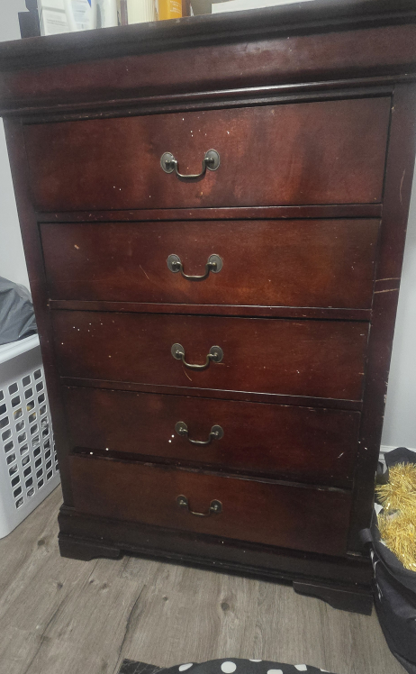 Five-Drawer Wooden Chest - photo 2