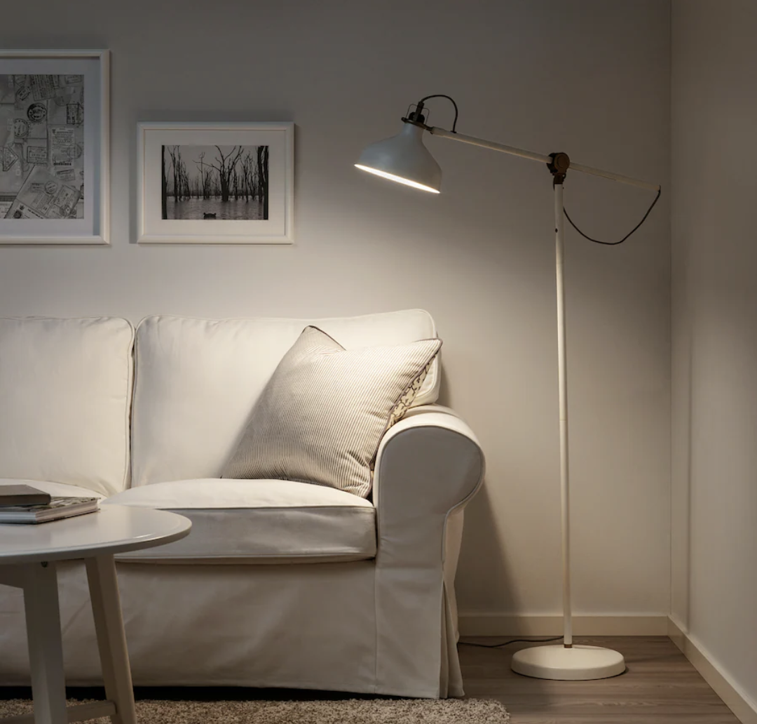 IKEA FADO Floor Lamp - White