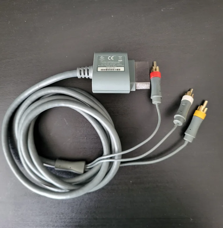 Xbox 360 Controller and A/V Cable image indicator(3)