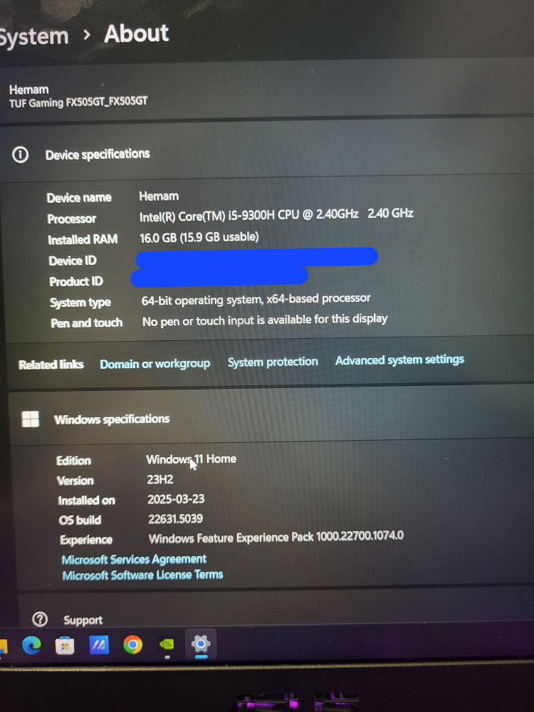 ASUS TUF Gaming FX505GT Gaming Laptop - photo 5