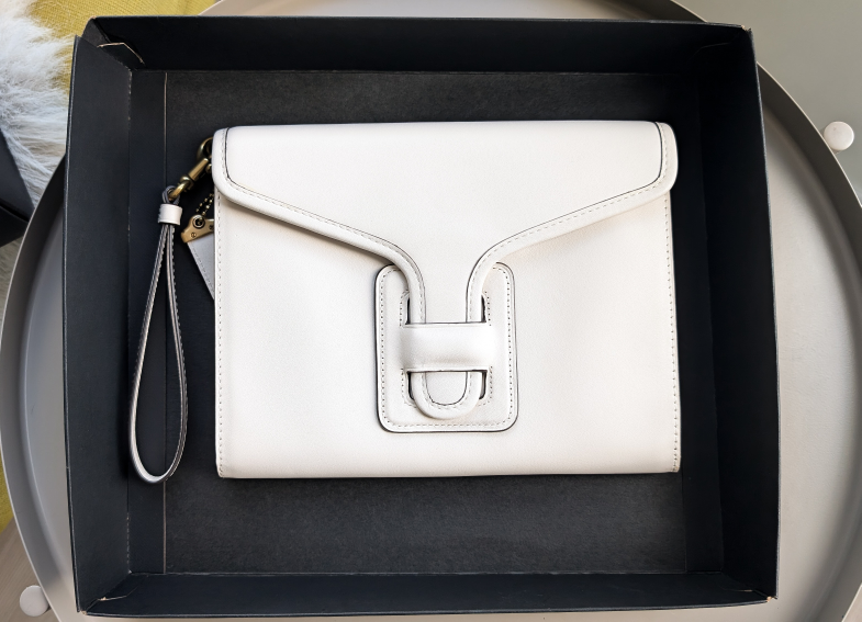 Coach Genuine Leather Wristlet