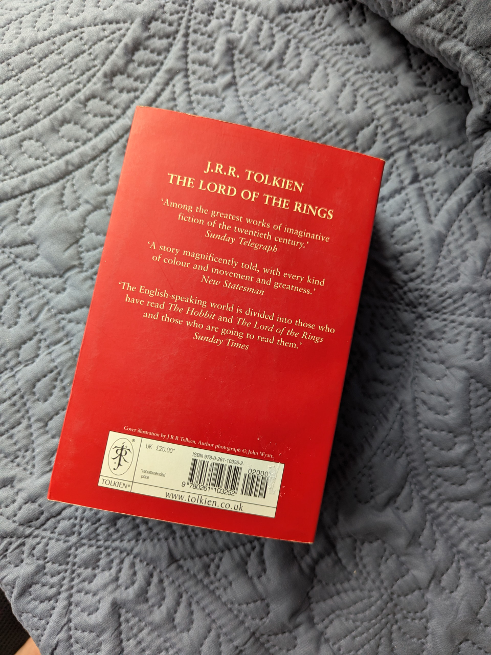 The Lord of the Rings by J.R.R. Tolkien (Paperback - 2007) - photo 3