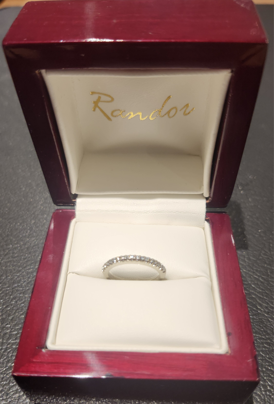 Randor 19 Diamond Eternity Band Ring