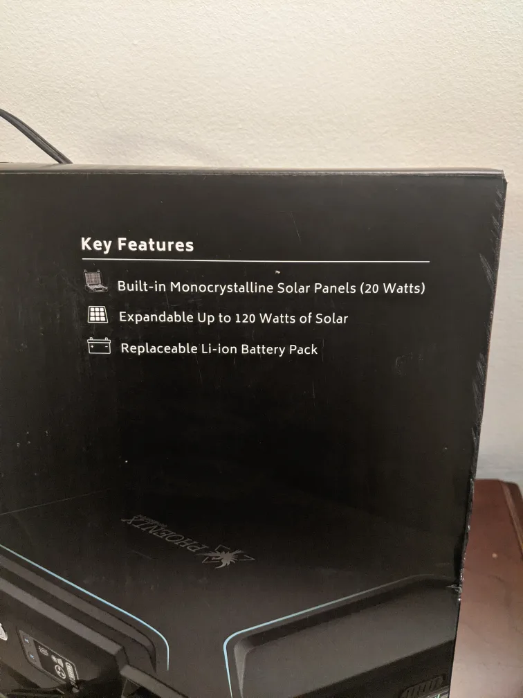 RENOGY PHEONIX PORTABLE SOLAR GENERATOR image indicator(3)