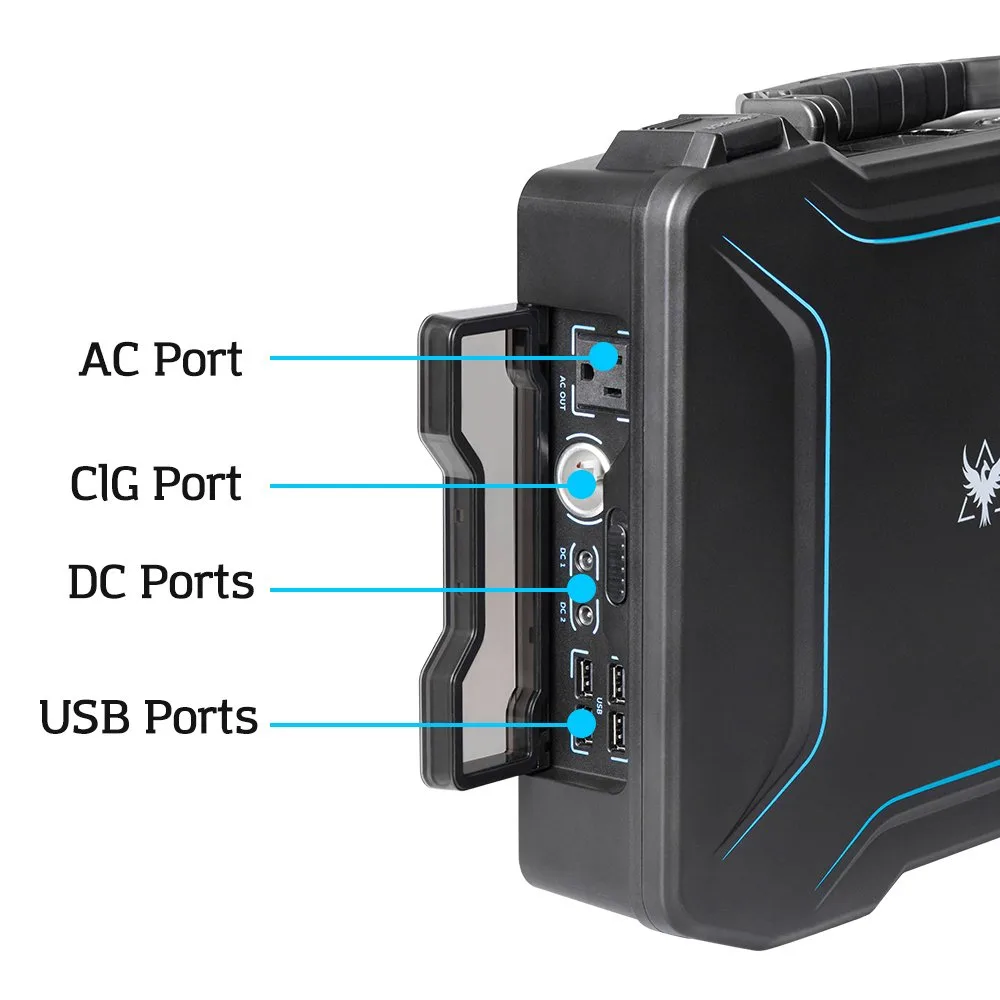 RENOGY PHEONIX PORTABLE SOLAR GENERATOR image indicator(7)