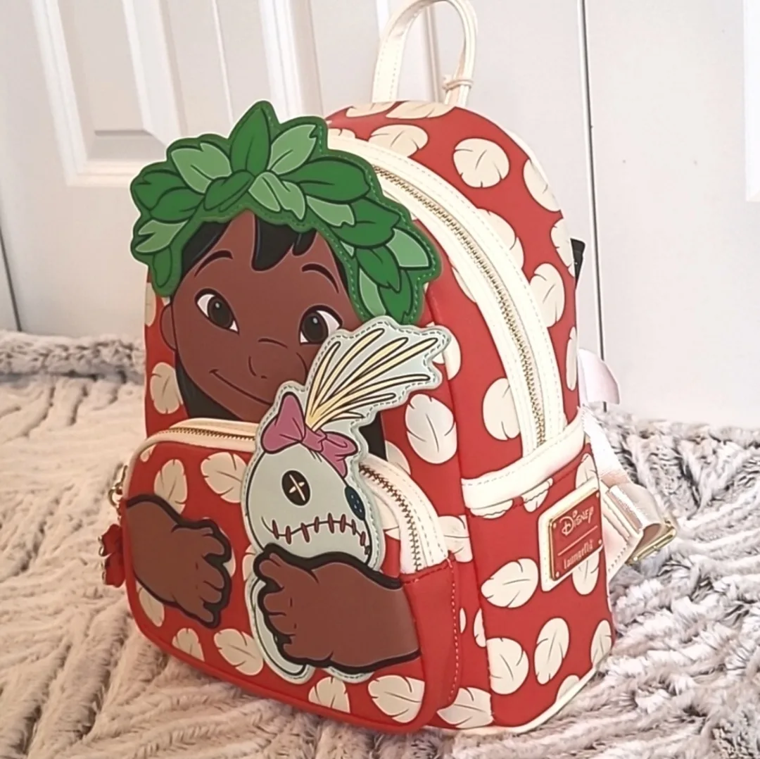 NEW Loungefly Disney Lilo & Stitch Mini Backpack image indicator(3)