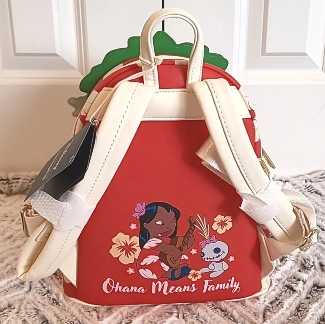 NEW Loungefly Disney Lilo & Stitch Mini Backpack image indicator(4)