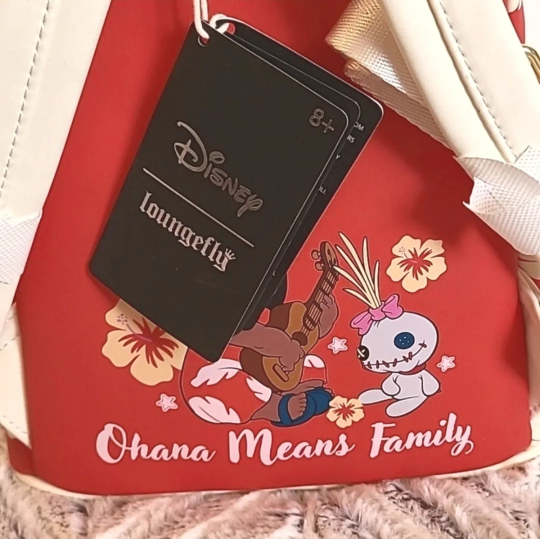 NEW Loungefly Disney Lilo & Stitch Mini Backpack image indicator(5)