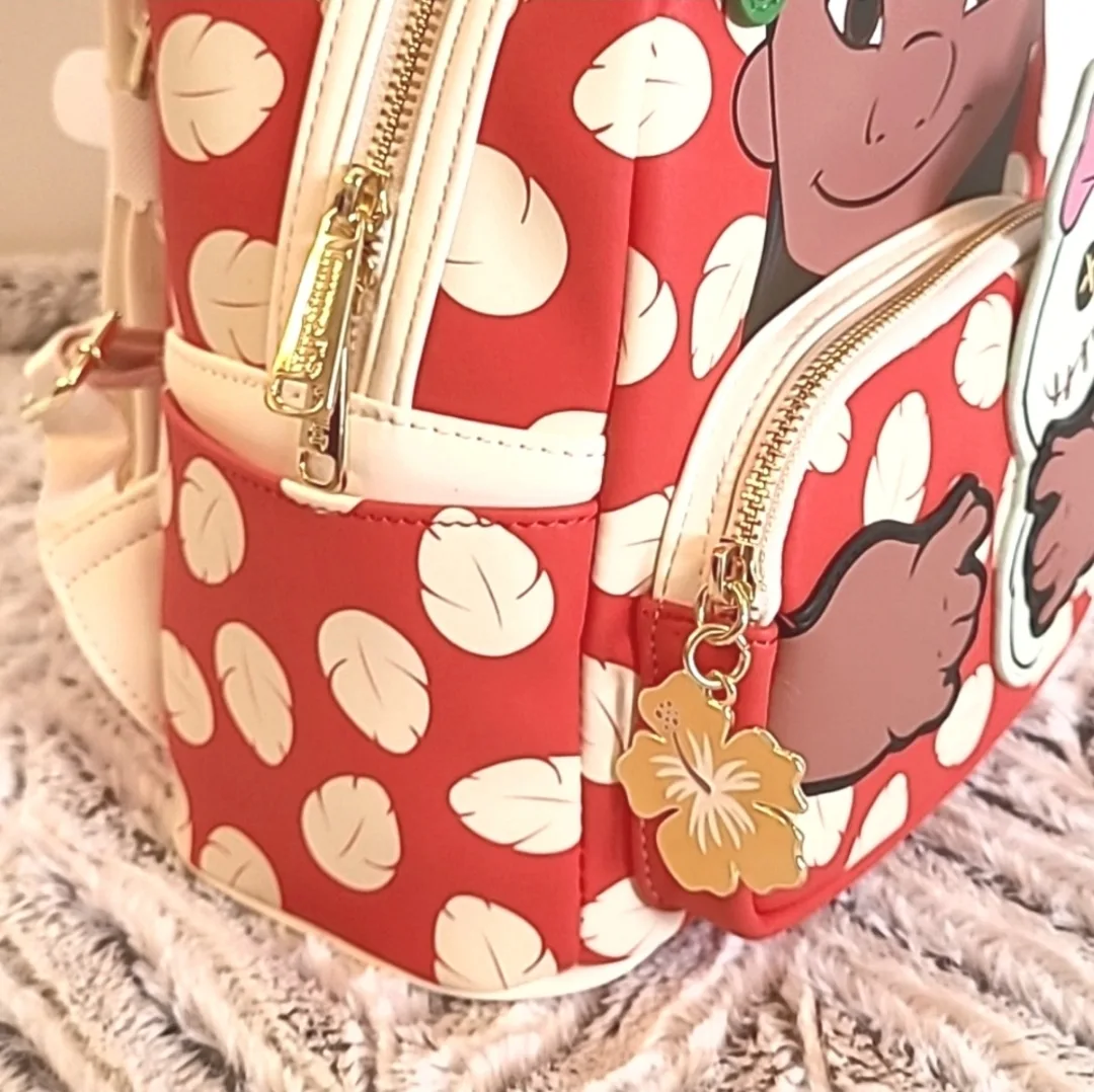 NEW Loungefly Disney Lilo & Stitch Mini Backpack image indicator(6)