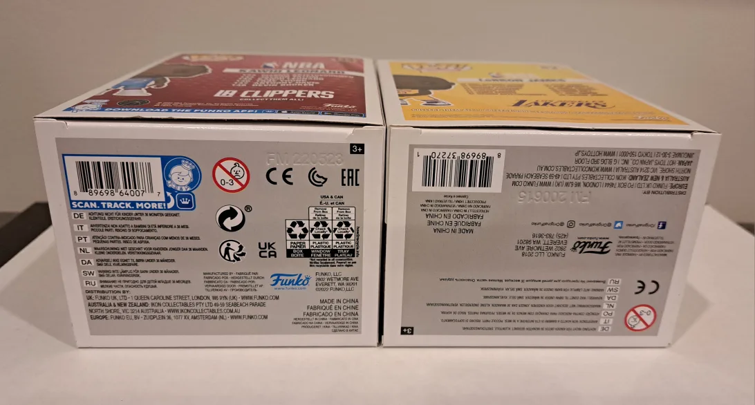 NBA 🏀 Kawhi Leonard 145 & LeBron James 52 Funko Pop! image indicator(6)