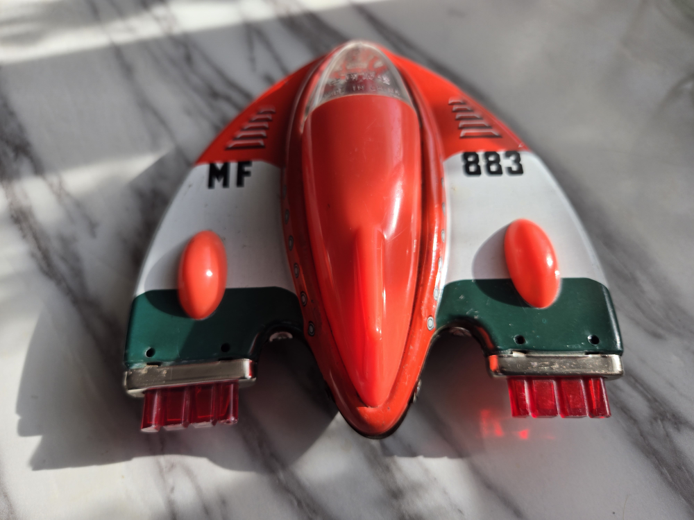 Vintage MF-883 Small Spaceship Toy - photo 4