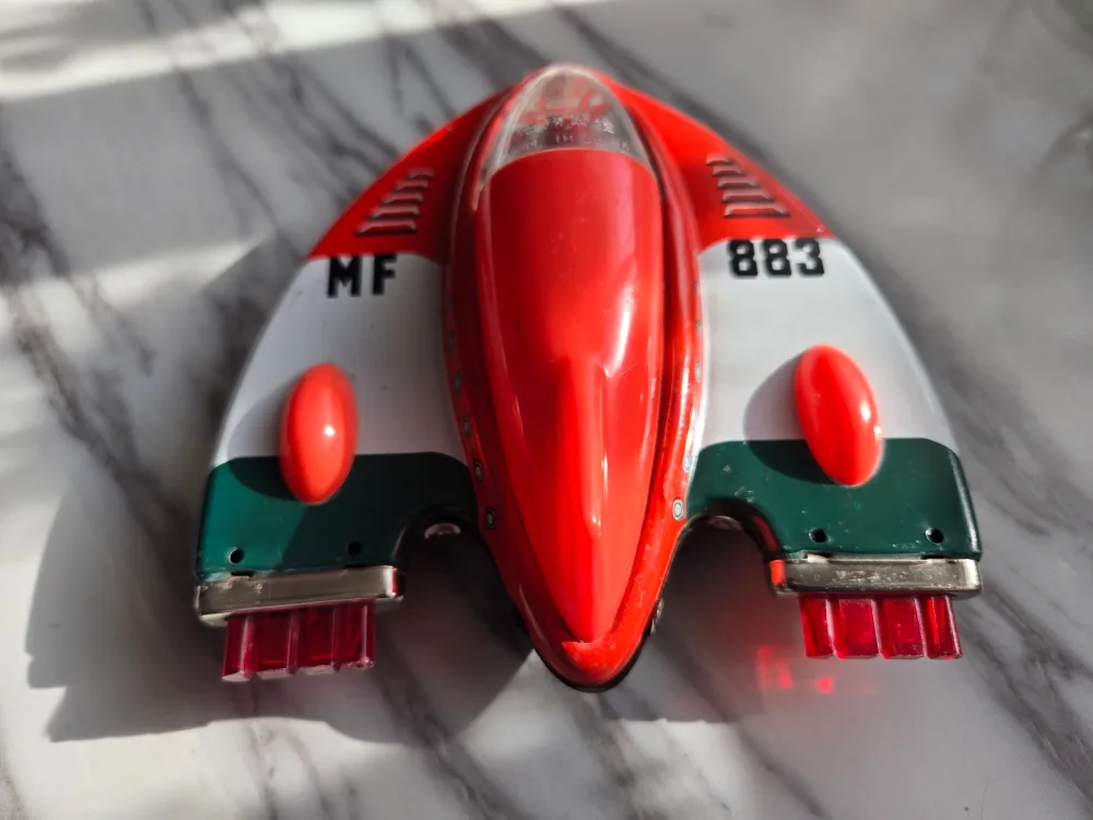 Vintage MF-883 Small Spaceship Toy image indicator(4)