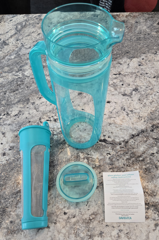 David's Tea Iced Tea Maker Pitcher - photo 2