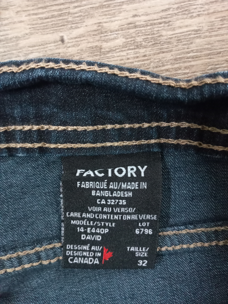 Factory Jeans Size 32 - photo 3