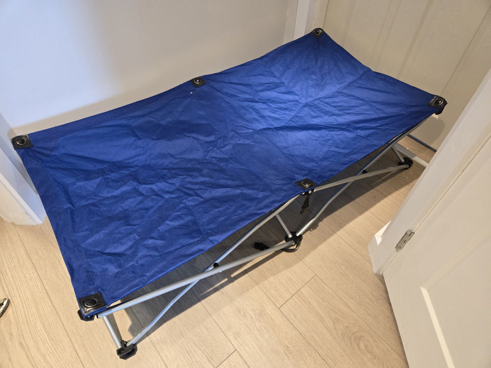 Portable Camping Cot with Carry Bag