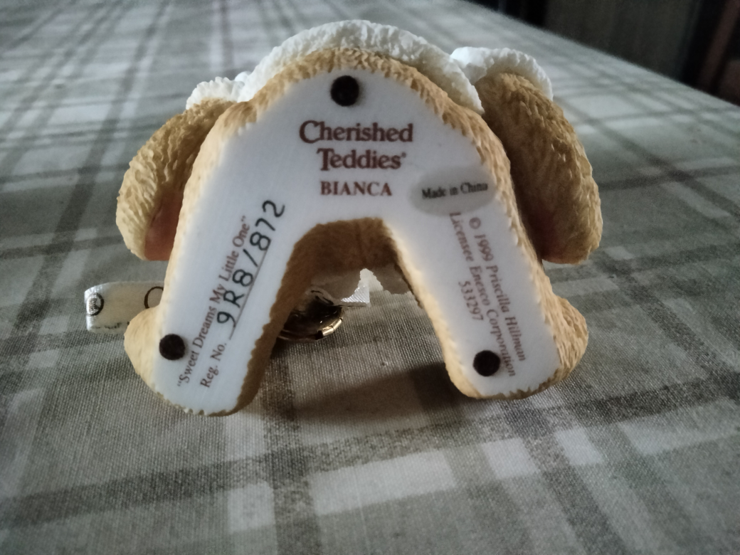 Cherished Teddies Bianca Collectible Figurine - photo 4