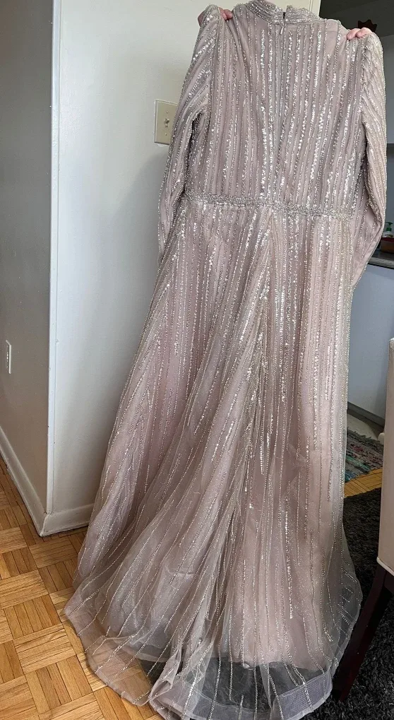 Gorgeous Beaded Maxi Dress image indicator(5)