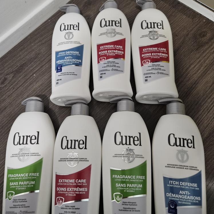 Curel Body Lotions (480ml each)... 7$ ea