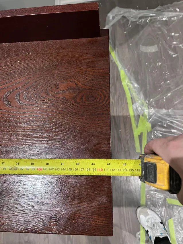 Dark Wood Curio Cabinet with Glass Doors image indicator(6)