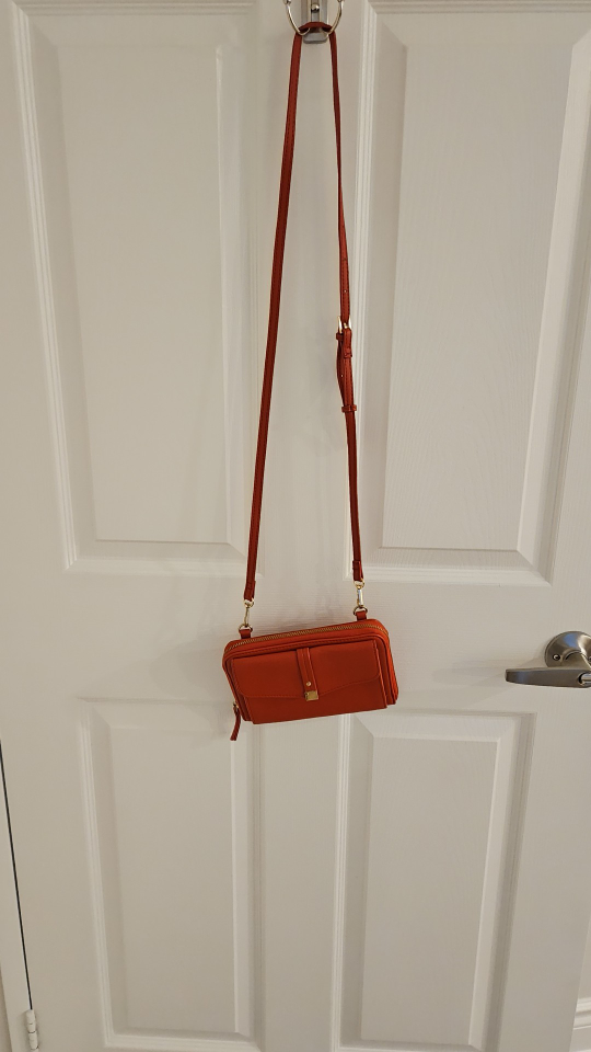 Burnt Orange Crossbody Wallet - photo 2