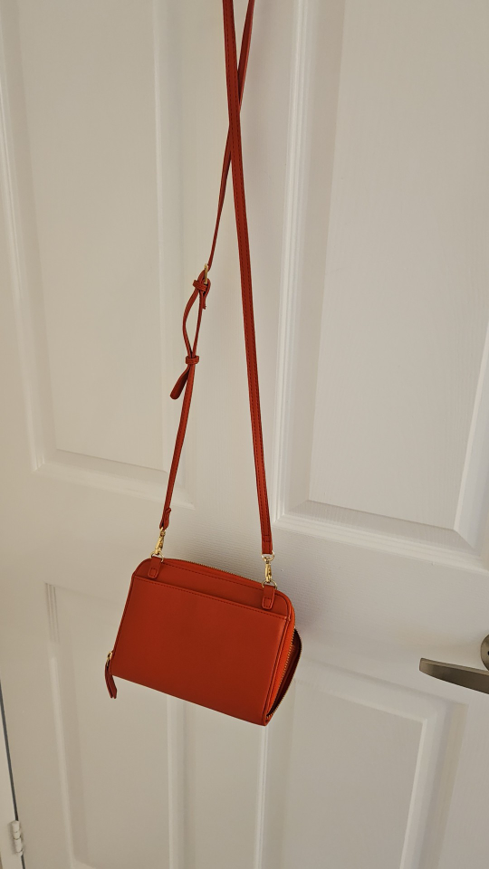 Burnt Orange Crossbody Wallet - photo 3