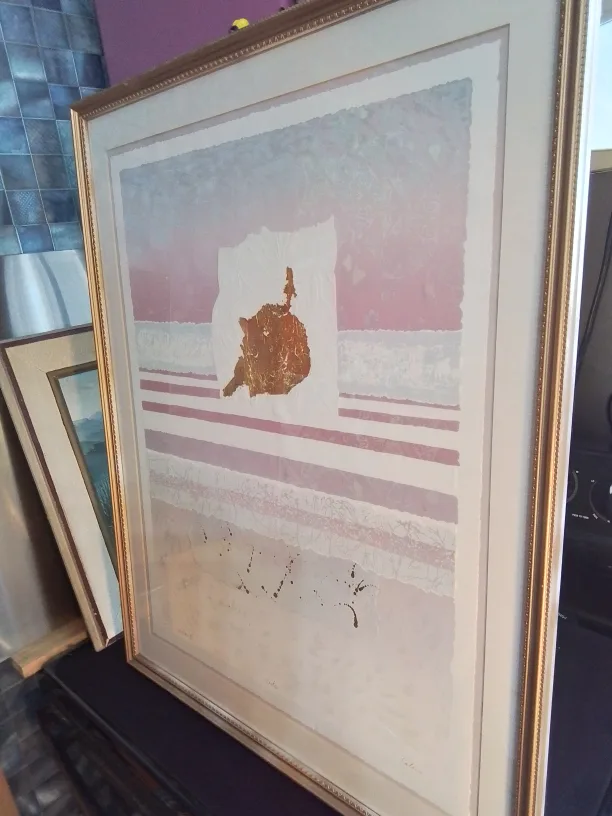 Serigraph on Paper Signed Ricardo Calero 267/500 image indicator(6)