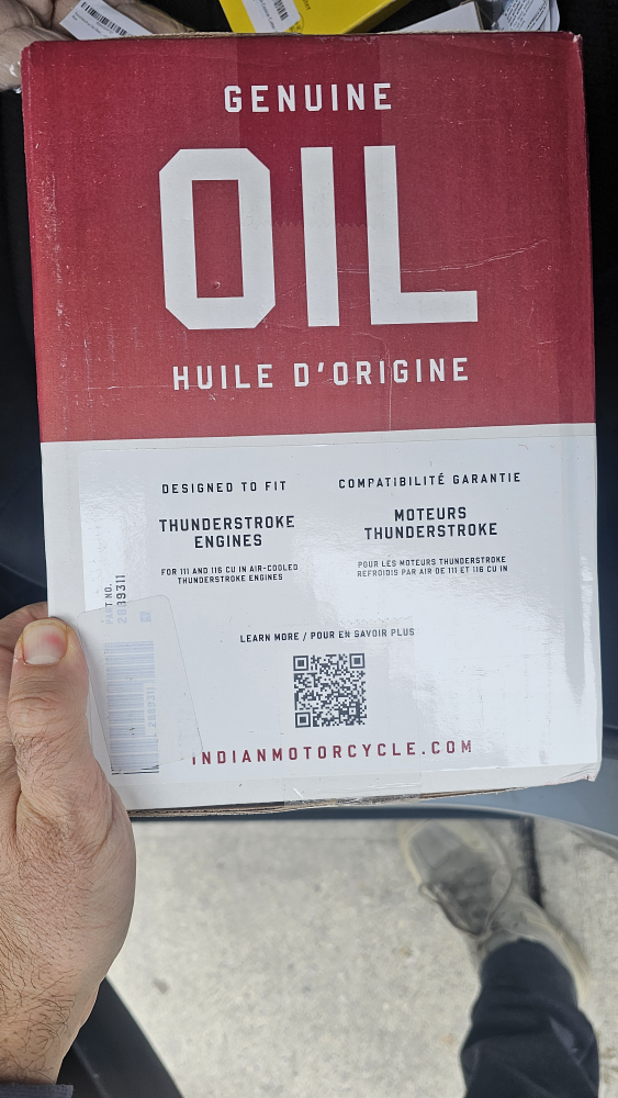 Indian Motorcycle Thunderstroke Oil Change Kit - New - photo 2