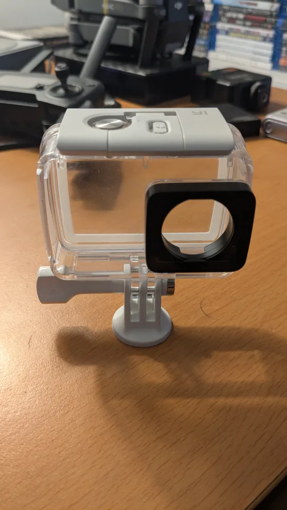 4K Action Camera with waterproof case. image indicator(6)