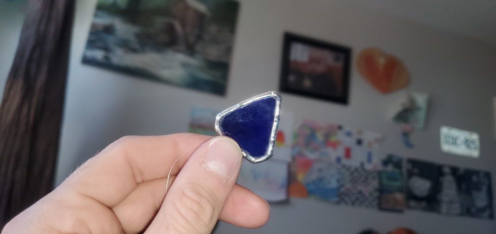 Stained Glass Guitar Pick #freecycle - photo 3