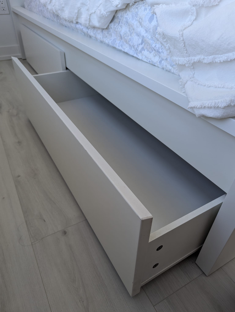 set of 4 IKEA MALM Underbed Storage Drawers - photo 2