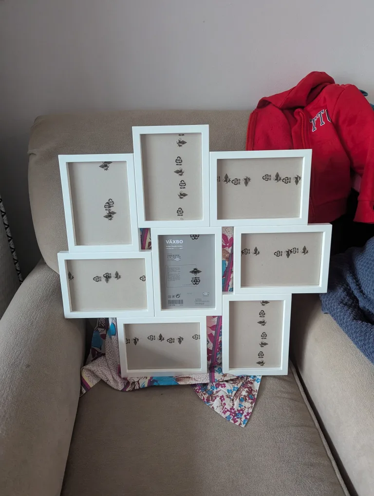 Ikea White Multi-Photo Frame thumbnail