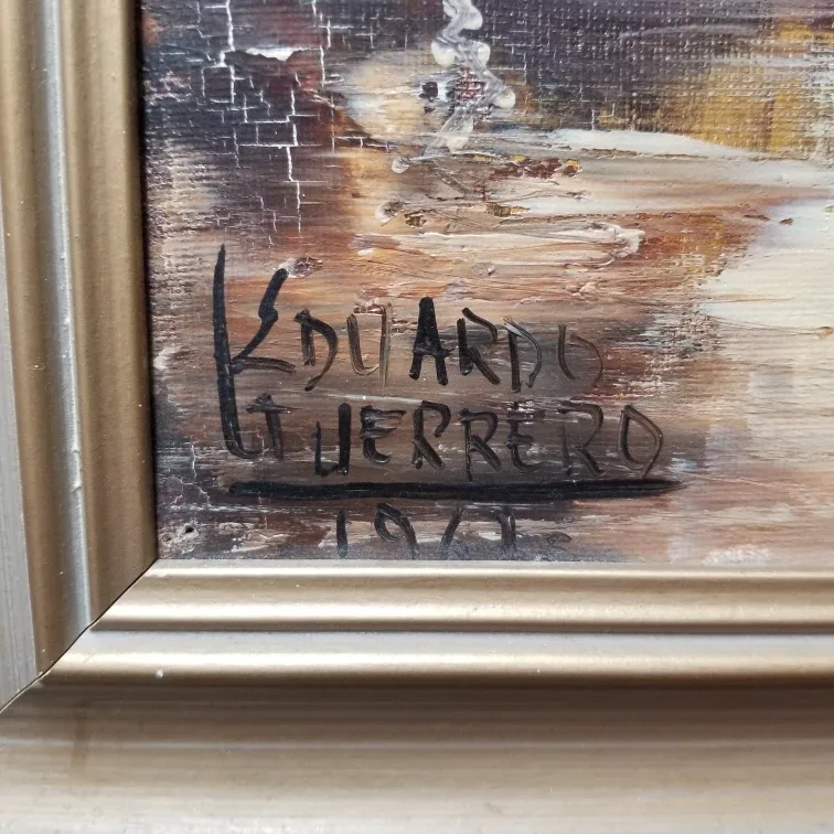 Eduardo Guerrero ,Oil Painting on Canvas image indicator(2)