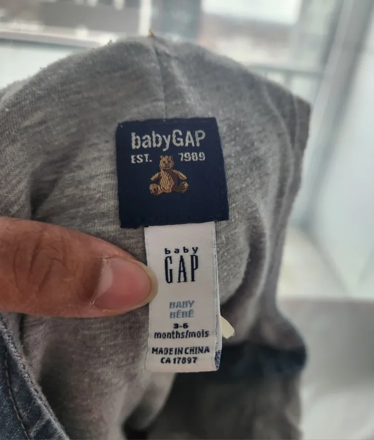 BabyGap Denim Overalls 3-6 Months image indicator(3)