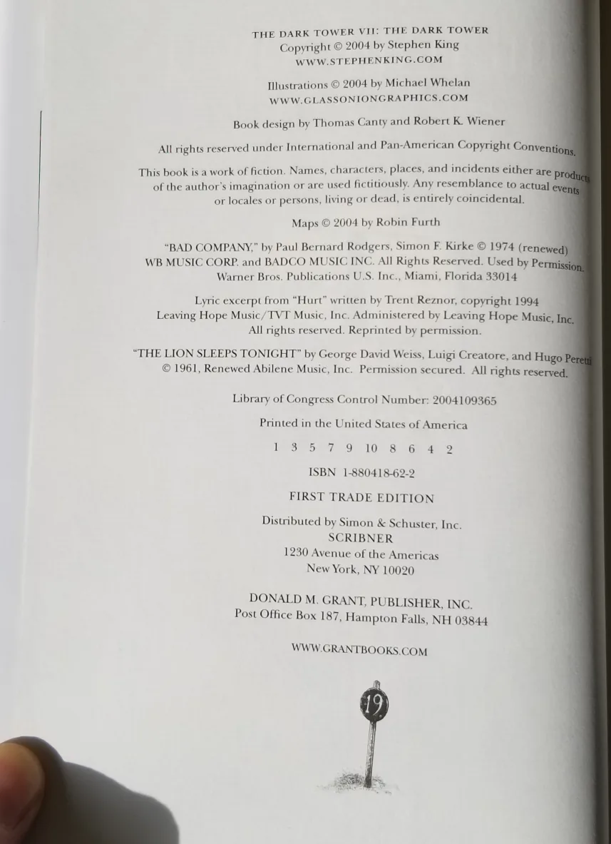 Stephen King The Dark Tower VI & VII - First Trade Ed Hardcover image indicator(3)