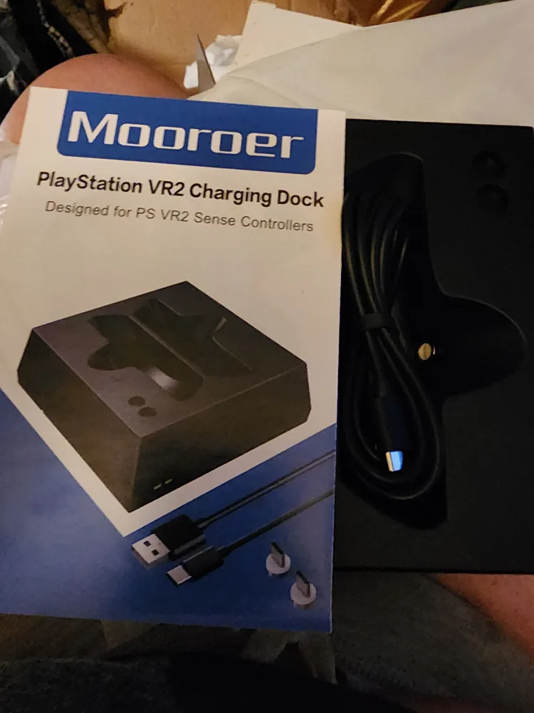 Moorcer Playstation VR2 Charging Dock image indicator(4)